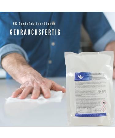 KK Disinfection Towels Set - 120 Wipes in Donor Box + 3 Refills | Lemon Scent | International Shipping Available - Buy Online on GoSupps.com