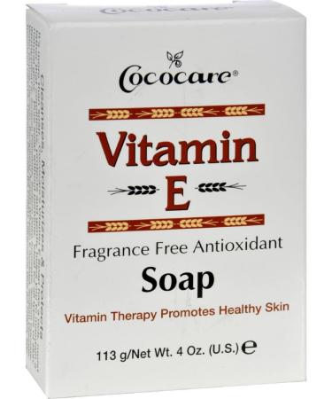 Cococare Vitamin E Soap - Nourishing 4 Ounce Bar for Healthy Skin | International Shipping Available - Buy Online on GoSupps.com