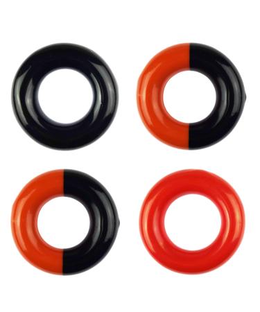 Miokun 4 Pack Golf Club Weights Golf Weight Rings Red,Black,Black Mixed Red