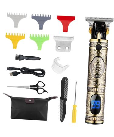 Beavorty 1 Set Electric Clippers for Men Professional Hair Trimmer Beard Trimmer Mens Trimmers Hair Trimmer for Men Cordless Men Trimmer Ma Stainless Steel Man Digital Display