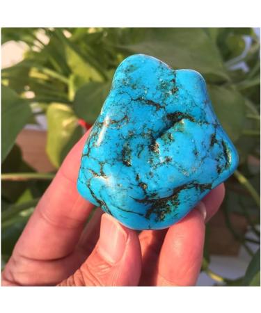 Gift Natural Turquoise Bare Stone Crystal Stone for dingchi (Size : 80-90g) - Buy Online on GoSupps.com