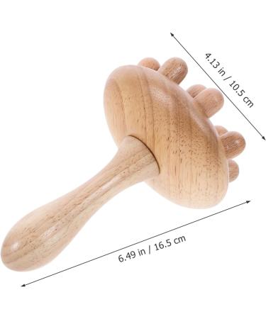 Beavorty Portable Wooden Body Massage Device | Hand & Foot Massager with Roller Tools for Ultimate Relaxation - Buy Online on GoSupps.com