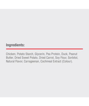 DreamBone Triple Flavour Wings Chicken Peanut Butter & Duck Artificial Free 10ct 6oz 170g 6 Pack - Buy Online on GoSupps.com