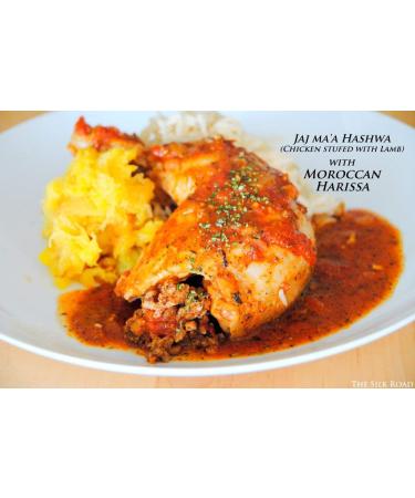 Moroccan Harissa Spice Blend - 2oz | The Silk Road Restaurant | No Salt, All Natural, Vegan, Gluten Free, NON-GMO | Authentic North African Seasoning - Buy Online on GoSupps.com
