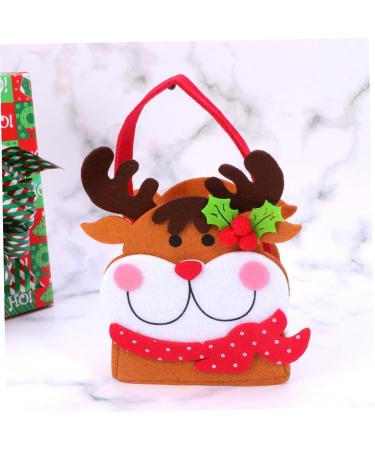 STOBAZA Ornament Handbags Xmas Party Bags Christmas Candy Handbag Decorations Winter 3D Candy Stand As Shown 12X8X15cm - Buy Online on GoSupps.com