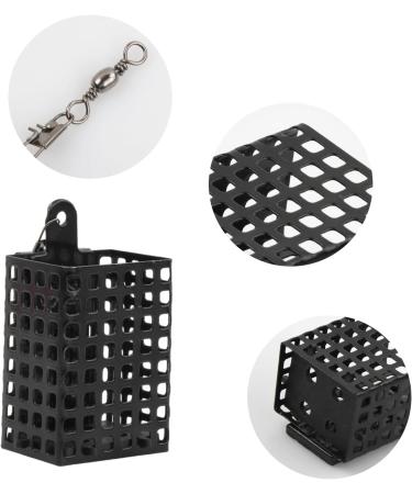 Anseom 6-Piece Metal Fishing Feeder Basket Set | Lead-Free Forage Baskets with Weights (10g 20g 40g 50g 60g) - Ideal for International Shipping - Buy Online on GoSupps.com