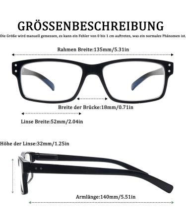 ZONLON 6 Pack Reading Glasses for Men & Women - Blue Light Filter Lightweight Anti-Fatigue Reading Aid (3.5x) - Spring Hinges - International Shipping Available - Buy Online on GoSupps.com