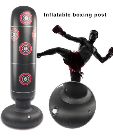 Inflatable Training Boxing Punching Bag 160cm PVC for Adults & Kids - Buy Online on GoSupps.com