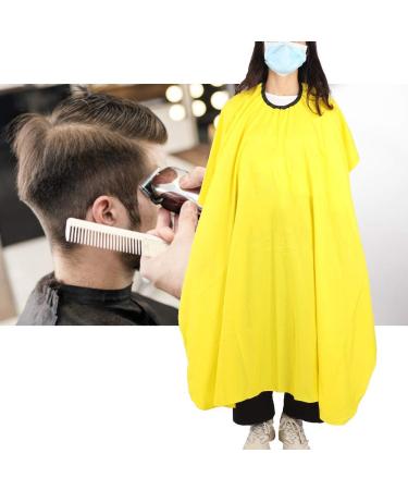 Hairdressing Cape Professional Hairdressing Apron Hair Cutting Dyeing Hairdresser Adjustable Dress Cape Hairdressing Apron Yellow for Barbers and Hairdressers 130 x 120cm - Buy Online on GoSupps.com