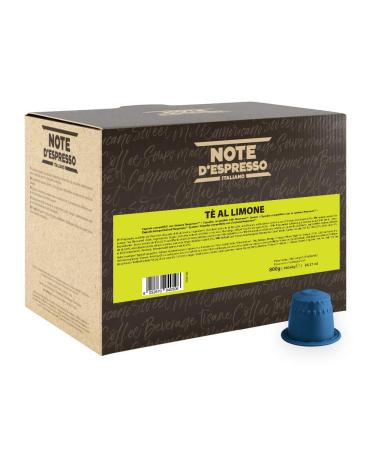 Espresso Note - Lemon Tea - Capsules Exclusively Compatible with NESPRESSO* Machine - 100 x 8 g