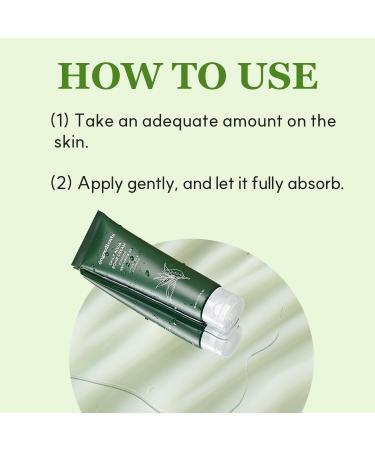 ONGREDIENTS Green Tea Cooling Cream - Hydrating Water Gel for Oily Skin with Niacinamide & Hyaluronic Acid - 2.70 Fl Oz - International Shipping Available - Buy Online on GoSupps.com