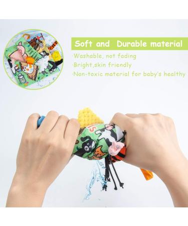 Eutionho Baby Soft Book | 3D Animals Tails | Crinkle Sensory Touch and Feel | Farm Tails | Ideal for Baby Toddler Kids - Buy Online on GoSupps.com