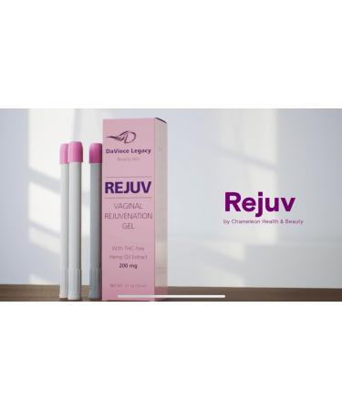 REJUV Natural Revitalizing & Firming Gel - Premium Skin Rejuvenation for Comfort & Vitality | 3 Applicators - Shop Internationally - Buy Online on GoSupps.com