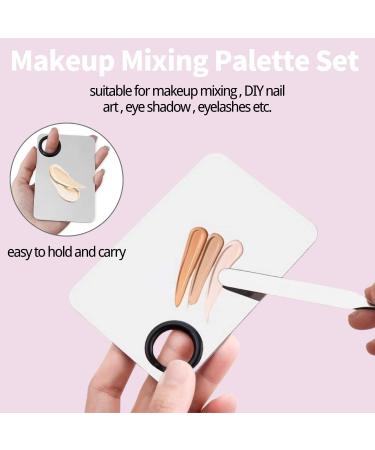 3PCS Stainless Steel Makeup Spatula Set - Korean Inspired Mixing Palettes & Tools - Buy Online on GoSupps.com
