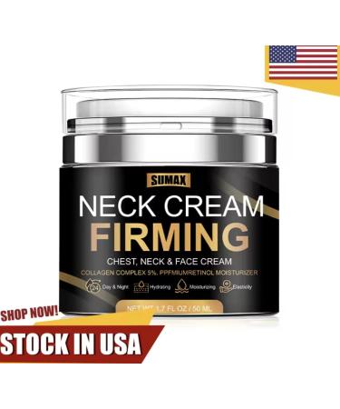 Advanced Neck & Face Firming Cream - Skin Tightening & Anti-Aging Solution for Fine Lines & Sagging Skin (1.7 Fl Oz - Buy Online on GoSupps.com