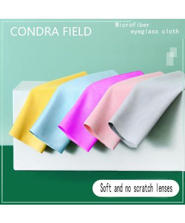 Buy Eyeglass Cleaning Cloths - 10 Pack for Lenses Screens & Sunglasses | Strong & Spray-Free Cleaner Wipes - Buy Online on GoSupps.com