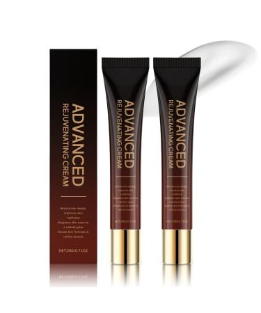 Advanced Rejuvenating Cream Hydration Anti-Aging Face Moisturizer Collagen Gel Skin Repair Cream with Hyaluronic Acid for Glass Skin Day & Night Cream for Fine Lines Wrinkles (1.4oz 2pc) 2pc 0.7 Ounce (Pack of 1)