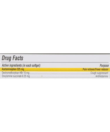 Rite Aid Multi-Symptom Nighttime Cold & Flu Softgels - 48 Count (New) | Fast Relief - Buy Online on GoSupps.com