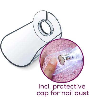 Beurer MP62 Electric Nail File Set | 10 Attachments | Precision Light Fast Rotation | UK Plug | Storage Bag - Buy Online on GoSupps.com
