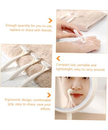 Minkissy Women's Razor Tool - 3-Stage Facial & Body Hair Removal for Smooth Skin - Buy Online on GoSupps.com