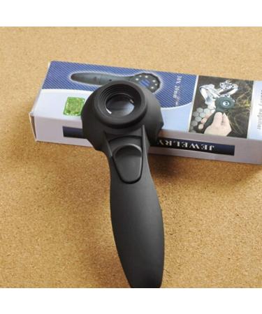 Glass 30 Times Optical Jewel Magnifier with Led Lights Loupe Electronic Repair Antique Identification High Magnification Magnifier Glass Tool Magnifier for Read Made in China - Buy Online on GoSupps.com