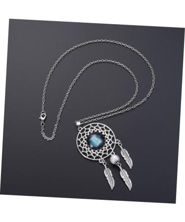 ORFOFE Jewelry Necklaces Silver Necklace Dream Catcher Necklace Dreamcatcher Sagittarius The Time - Buy Online on GoSupps.com