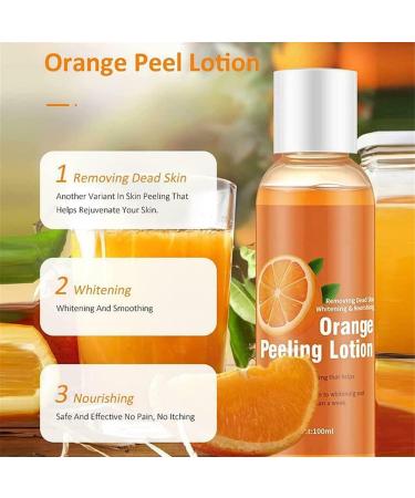 HUSHUI Orange Peeling Lotion | Skin Whitening & Gentle Peeling Gel for Body Care - Buy Internationally - Buy Online on GoSupps.com