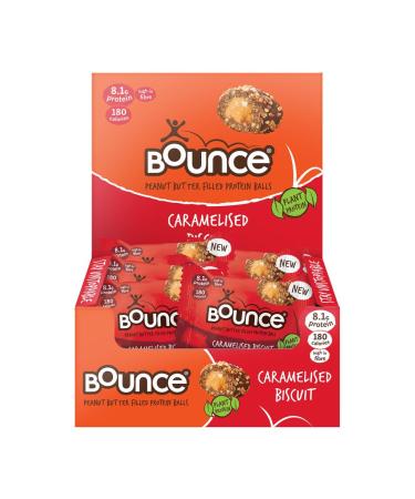 Bounce Filled Caramelised Biscuit Protein Ball 40g