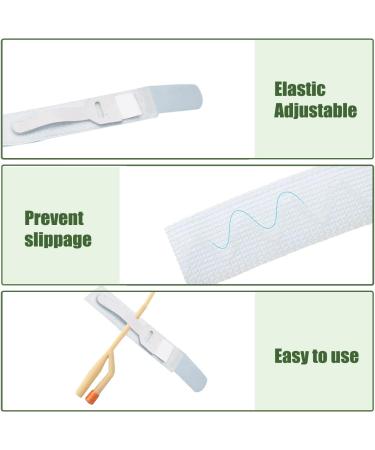 Urine Bag Holder & Catheter Holder - Soft Elastic Tissue Non-Slip Silicone Strips for Safe Stabilization - Buy Online on GoSupps.com