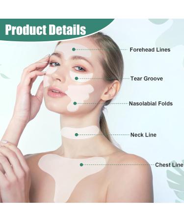 11 PCS Silicone Anti Wrinkle Patches for Forehead, Neck, and Chest - Reusable Pads for Smoothing Wrinkles and Anti-Ageing - Buy Online on GoSupps.com