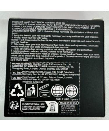 Anti Gray Hair Shampoo Men Gray Hair Reverse Bar Shampoos Reverse Gray Hair Reverse Bar Castor Oil for Gray Hair Coverage Hair Darkening Grey Reducing (2pc) - Buy Online on GoSupps.com