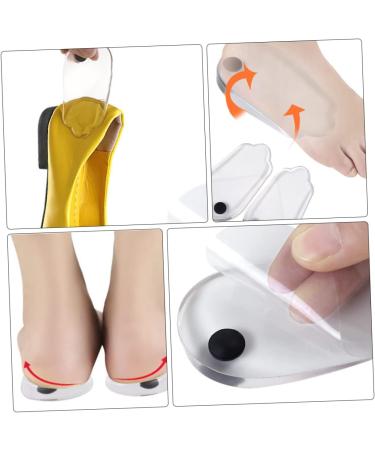 Buy Healvian Heel Pad Gel Liners | Orthotic Insoles for Heel Pain Relief | Soft Gel Pads for High Heels - Men & Women - Buy Online on GoSupps.com