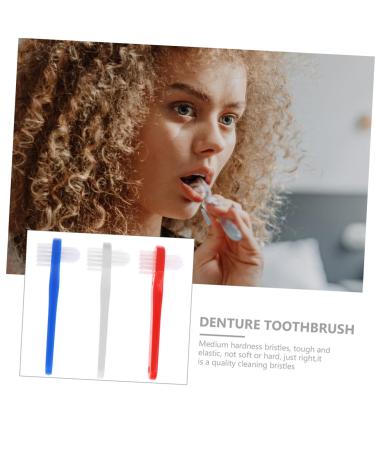 Beaupretty 3 St Toothbrush - Double-Sided Prosthesis Brush for Dental Care | International Shipping - Buy Online on GoSupps.com