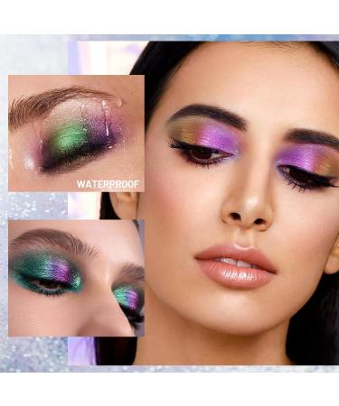 Derivtae Chameleon Liquid Eyeshadow Chameleon Liquid Eyeshadow Set Multichrome Liquid Eyeshadow Liquid Eyeshadow Glitter Eyeshadow Sparkling Shimmer Eye Shadow - Buy Online on GoSupps.com