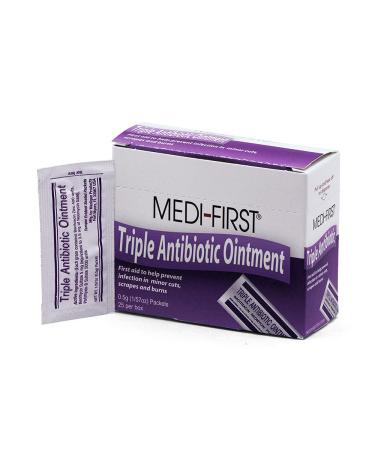 Medique Products 22373 Triple Antibiotic Ointment.5 Gram  25 Per Box