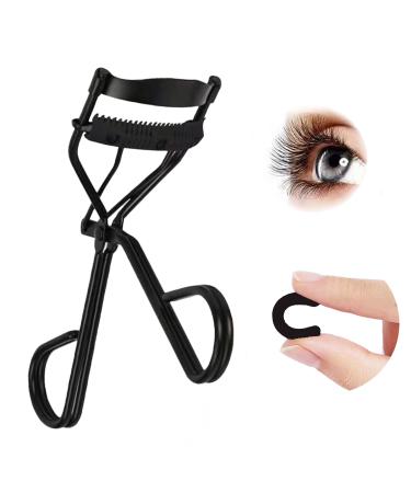 Eyelash Curler with Comb and Brush Best Professional Tool for Curling Eyelashes Durable Carbon Steel Body with Comfort Grip Anti Slip & Portable. Unique Design Exquisite Beauty Eyelashes Curlers