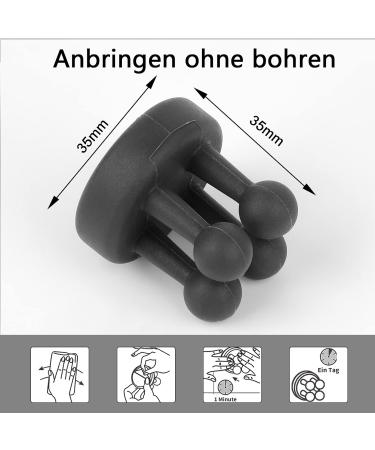 4 Pieces Adhesive Hooks Set - Silicone Toothbrush Holder Key & Cable Organizer | Self-Adhesive Wall Hooks for Bathroom & Kitchen (Black + White) - Buy Online on GoSupps.com