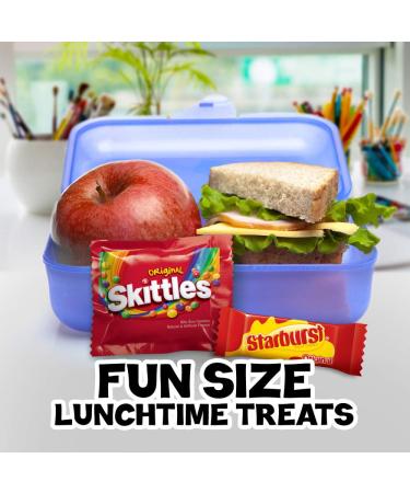 Skittles & Starburst Fun Size Variety Mix - 31.9 oz Bag, 65 Pieces - Pack of 1 - Buy Online on GoSupps.com