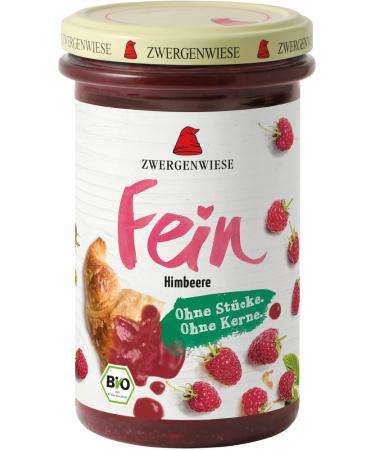 Zwergenwiese ZWERGENWIESE Organic Raspberry Fine Fruit Spread 280 g (1 Pack)