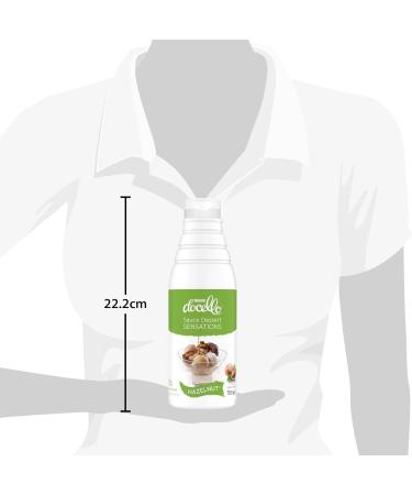 NESTLE DOCELLO Sensations Hazelnut Dessert Sauce (Hazelnut) - High Hazelnut Content (12%) - Pastry Aids Topping Topping De - Buy Online on GoSupps.com
