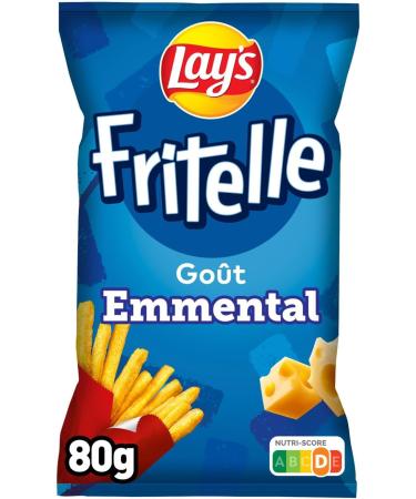 Lay's Emmental Flavor Fritelle 80 g Pack of 15 - Buy Online on GoSupps.com