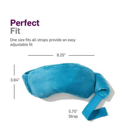 NatraCure Microwavable Weighted Warming Eye Pillow Mask - Relief for Dry Eyes, Sinus Pain, Migraines - Cooling Gel for Puffy Eyes - Sleep and Relaxation Aid - Buy Online on GoSupps.com