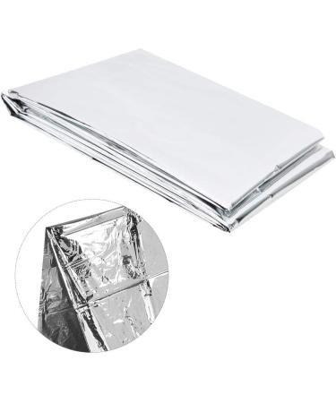 Emergency Survival Sleeping Bag - Cold Weather Thermal Reflective Envelope Tent Insulation - Silver - Buy Online on GoSupps.com