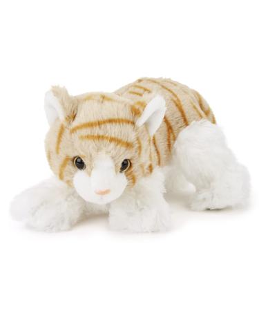Zappi Co Plush Children's Stuffed Soft Cuddly Plush Toy-Part of Safari Animals Collection Perfect for Kids (25cm Length) (Ginger Kitten)