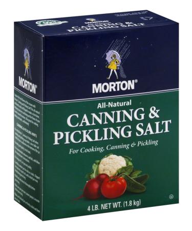 Morton Canning and Pickling Salt 4 Lb Box
