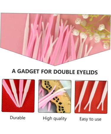 Ipetboom 100pcs Double Eyelid Y-shaped Fork Stickers Eyelid Aid Fork Ktape Eyelid Sticker Applicator Cosmetic - Buy Online on GoSupps.com