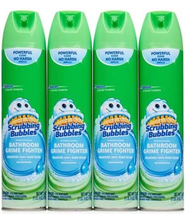 Scrubbing Bubbles 39572 Dow Bathroom Cleaner 25oz (Pack of 4) - Fresh Citrus Scent - Buy Online on GoSupps.com