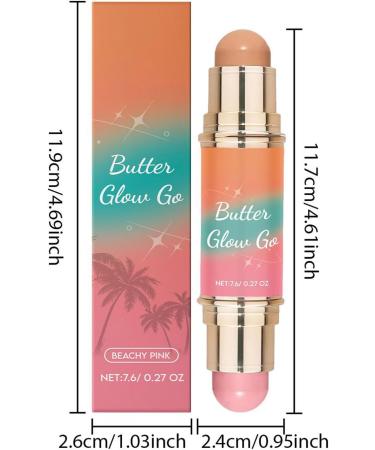 WJnflQN Cream Blush MultiPurpose Cream Blush Stick For Face 76g Long Lasting Tints for Contour Highlight Face Lips Lightweight Texture Radiant Finish ZPA02000404 - Buy Online on GoSupps.com