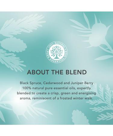 Tisserand Winter Frost Diffuser Oil 9ml - Aromatherapy Essential Oil Blend for Winter Season - Buy Online on GoSupps.com