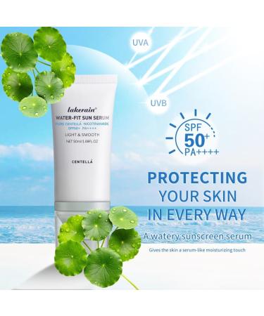 HOPHAT Centella sunscreen SPF 50 PA lightweight daily sunscreen with Centella Asiatica moisturizing and soothing formula for all skin types 50ml - Buy Online on GoSupps.com